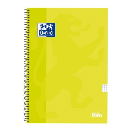 ✅ LOT de 5 Oxford School – carnet à spirale classique, couverture extra rigide, écriture et effacement, foli en stock