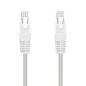 Nanocable Câble réseau Patch cord RJ45 CAT.6 UTP AWG24 - 25 cm - Couleur Blanc