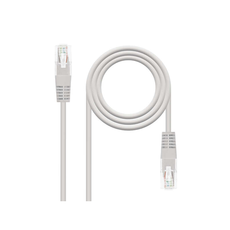Câble Réseau Nanocable RJ45 Cat.6 UTP AWG24 - 1.5m - Couleur Gris