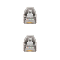 Nanocable Câble Réseau Patch Cord RJ45 Cat.6 FTP AWG24 2m - Couleur Gris
