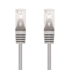 Nanocable Câble Réseau Patch Cord RJ45 Cat.6 FTP AWG24 20m - Couleur Gris