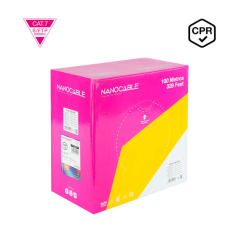 Câble Réseau Nanocable Cat.7 600Mhz LSZH SFTP PIMF AWG23 100m - Couleur Orange