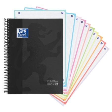 â LOT de 5 Oxford School Classic A4+ Livre europÃ©en Ã couverture extra rigide â 10 5 x 5 â 150 feuilles â en stock