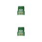 Cordon de raccordement rouge Nanocable LSZH Cat.6A UTP AWG24 30cm - Couleur verte