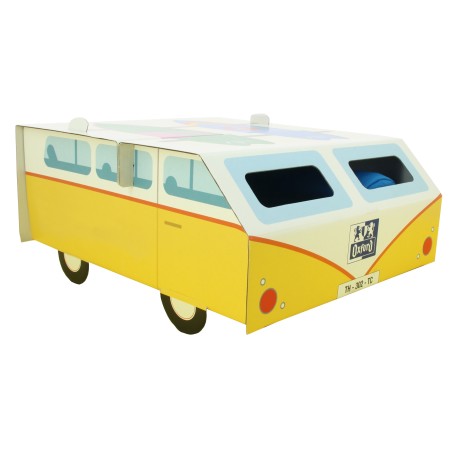 ✅ Oxford Lot Kids Crafts Van and Tools - Blocs d'artisanat - Étui Kangoo - Pâte à modeler colorée - Amusemen en stock