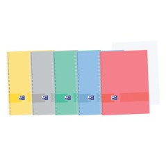 ✅ LOT de 5 Oxford & You Europeanbook A4+ Couverture Extra Rigide - Carnet de 100 Feuilles - Format A4+ - 5x5 ave en stock