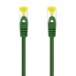 Cordon de raccordement réseau Nanocable LSZH Cat.6A SFTP AWG26 30cm - Couleur verte