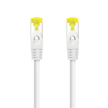Cordon de raccordement réseau Nanocable LSZH Cat.6A SFTP AWG26 30cm - Couleur blanche