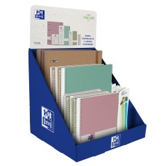 ✅ Présentoir de table multiproduits Oxford Nature - Comprend des livres européens et un classeur européen - C en stock