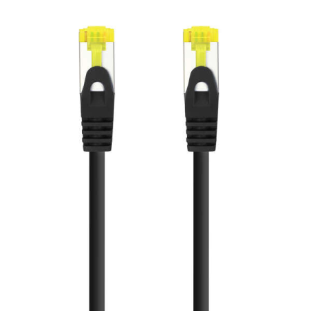 Nanocable Câble Réseau Patch Cord RJ45 LSZH Cat.6a SFTP AWG26 1m - Couleur Noir