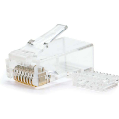 Connecteur Nanocable pour câble réseau RJ45 Cat.6 UTP 8 fils 10 pcs.