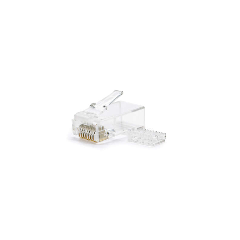Nanocable Pack de 50 Connecteurs RJ45 8 Fils Cat.6 - Couleur Transparent