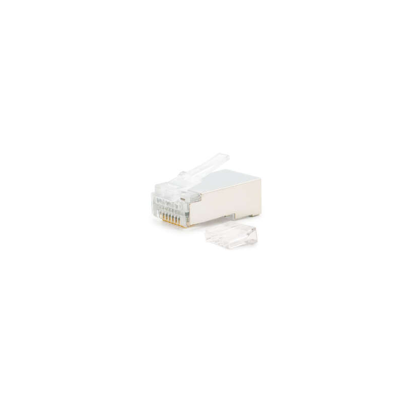 Connecteur Nanocable pour câble réseau RJ45 Cat.6 FTP 8 fils 10 pcs.