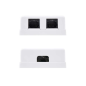 Surface Rosette Nanocable RJ45 Cat.6 UTP 2 prises