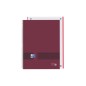 LOT de 5 Oxford & You Europeanbook A4+ Couverture Extra Rigide - Carnet de 80 Feuilles - Format A4+ - Grille 5x5 - Couleur