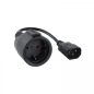 Câble adaptateur secteur Nanocable pour SAIS C14/M vers CEE7/H 16A 0,5 m - Couleur noire
