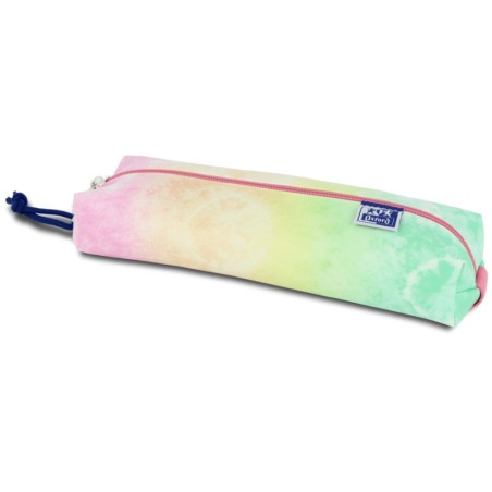 ✅ LOT de 5 Oxford Kangoo Tie Dye Trousse rectangulaire rembourrée de taille moyenne – Design Tie Dye – Remb en stock