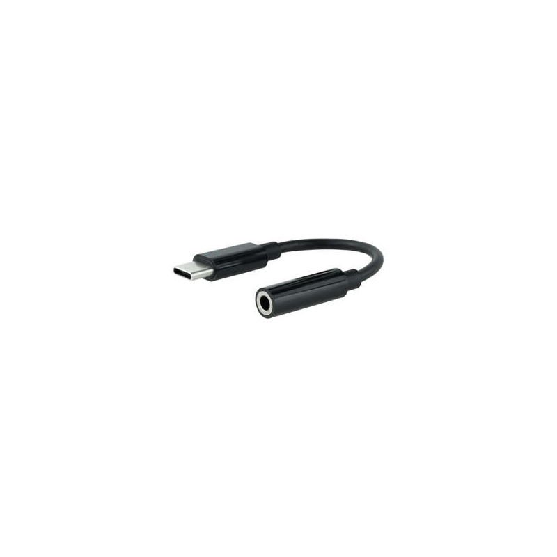 Nanocable Câble Adaptateur Audio Jack 3.5mm Femelle vers USB-C Mâle - Longueur 0.11m