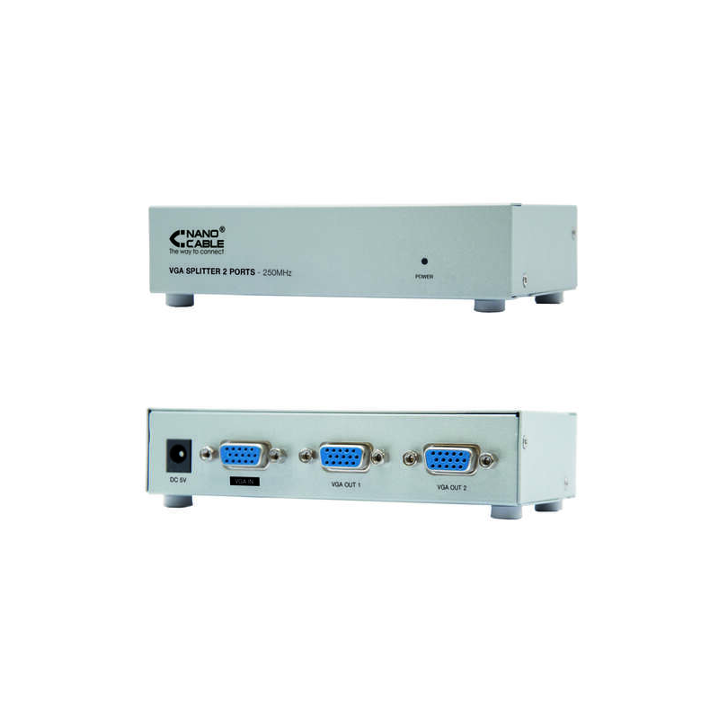 Duplicateur SVGA pour 2 moniteurs alimentés
