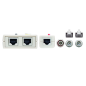 Testeur de nanocâble pour câble RJ11/RJ12/RJ45, coaxial
