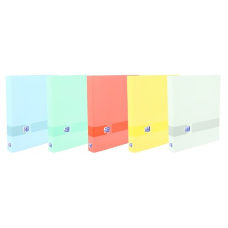 ✅ LOT de 10 Oxford & You Classeur à anneaux A4+ avec couverture extra rigide – Format A4+ – Couverture robu en stock