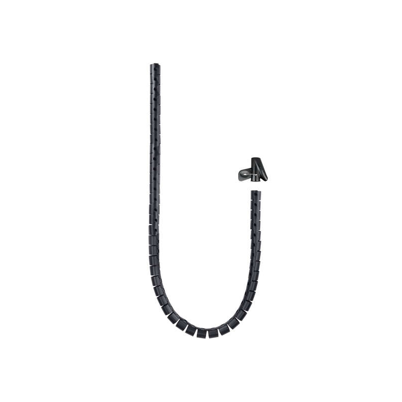 Organisateur de Câble Flexible Nanocable 25mm - Longueur 3m - Couleur Noir