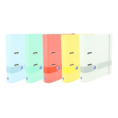 ✅ LOT de 10 Oxford & You Classeur à levier A4+, dos 70 mm – Couverture extra rigide et résistante – Mécan en stock