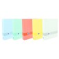 LOT de 10 Oxford & You Classeur à anneaux A4+ à couverture extra rigide – Couverture extra rigide robuste – Dos de 60 mm – 4