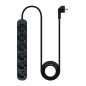 Multiprise Nanocable 6 Prises - 1,4m - Couleur Noir