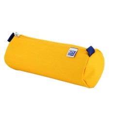 ✅ LOT de 5 Grande trousse ronde Oxford Kangoo Kids - Polyester résistant - Couleur jaune couleur jaune en stock