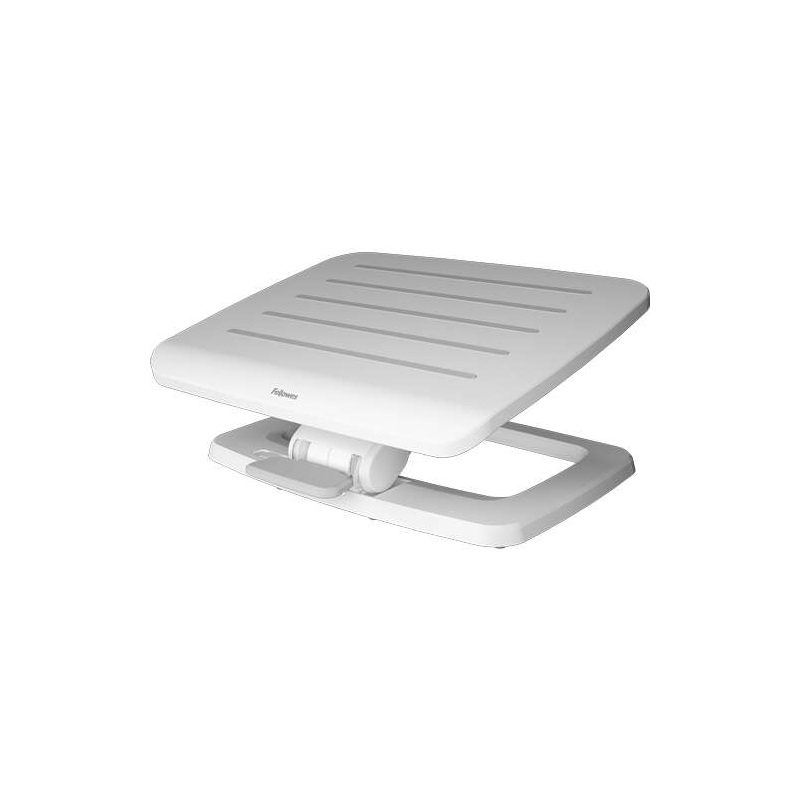 Fellowes Hana LT Plateforme Flexible avec Réglage Mains Libres - Surface Antidérapante - Mouvement Actif - Couleur Blanche