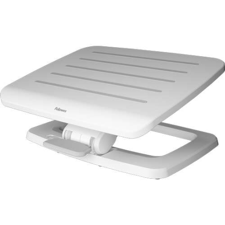 Fellowes Hana LT Plateforme Flexible avec Réglage Mains Libres - Surface Antidérapante - Mouvement Actif - Couleur Blanche