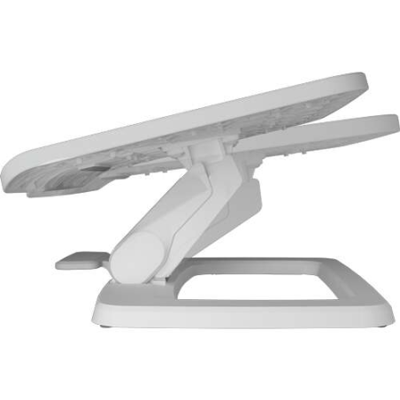 Fellowes Hana LT Plateforme Flexible avec Réglage Mains Libres - Surface Antidérapante - Mouvement Actif - Couleur Blanche