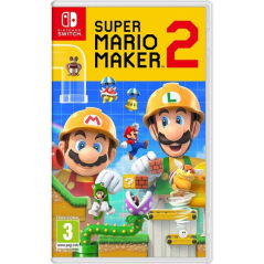 Super Mario Maker 2, jeu vidéo pour console Nintendo Switch - Plateforme/Éditeur de niveaux/Multijoueur - PEGI 3