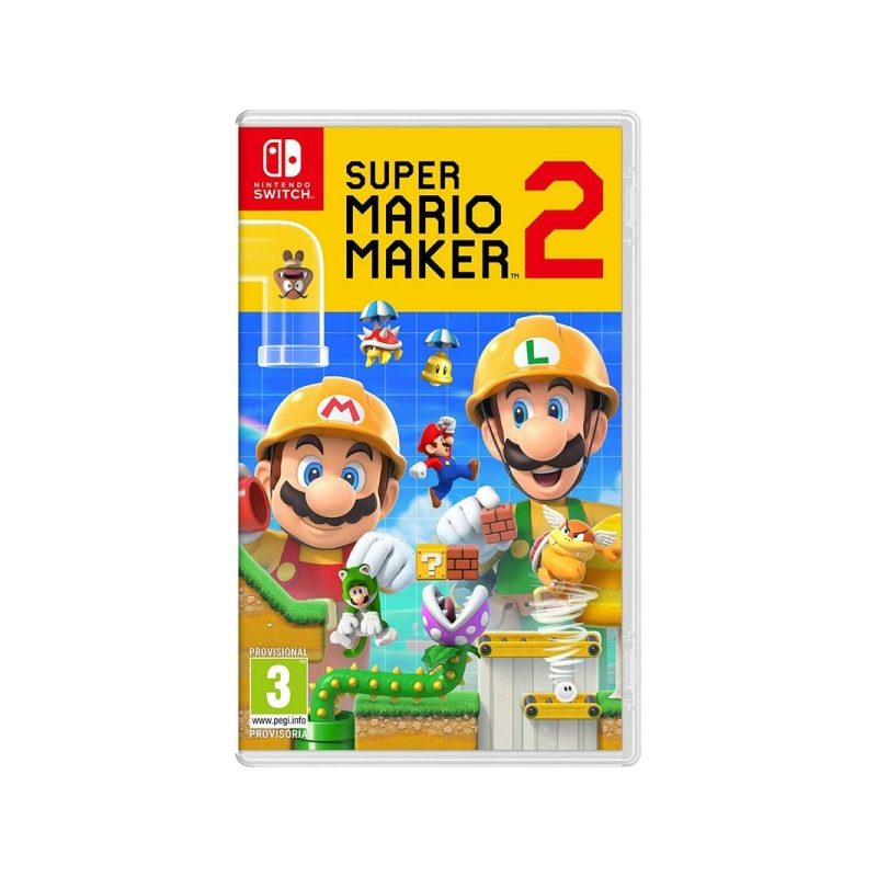 Super Mario Maker 2, jeu vidéo pour console Nintendo Switch - Plateforme/Éditeur de niveaux/Multijoueur - PEGI 3