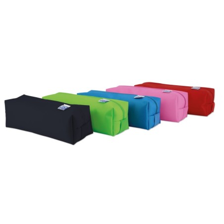 ✅ LOT de 5 Grande trousse carrée Oxford Kangoo Kids - Polyester durable - Couleurs assorties couleur Plusieurs en stock