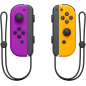 Ensemble de manettes Joy-Con Nintendo (gauche/droite) pour Nintendo Switch - Jusqu'à 20 heures d'autonomie - Vibrations HD - Cap