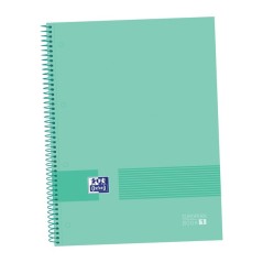 ✅ LOT de 5 Oxford & You A4+ Europeanbook - Couverture Extra Rigide - 80 Feuilles - Vert couleur Plusieurs couleu en stock