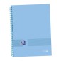 LOT de 5 Oxford & You A4+ Europeanbook Couverture Extra Rigide - Carnet de 80 Feuilles - Format A4+ - Couleur Bleu