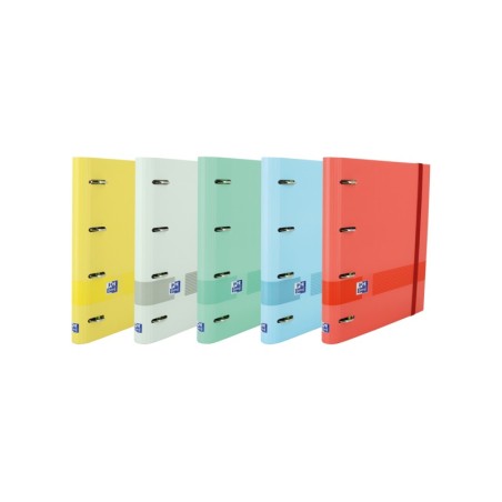 ✅ LOT de 10 Oxford & You Classeur européen A4+ - Couverture extra rigide résistante - Dos 45 mm - Anneaux 4Dx3 en stock