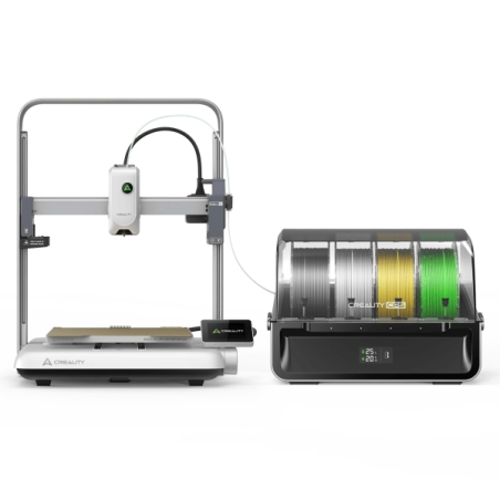 Creality Ender-3 V4 Impresora 3D Abierta - Volumen 22x22x23,5cm - Velocidad hasta 500mm/s - Calentador Ceramico de 60W - WiFi, U
