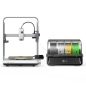 Creality Ender-3 V4 Impresora 3D Abierta - Volumen 22x22x23,5cm - Velocidad hasta 500mm/s - Calentador Ceramico de 60W - WiFi, U