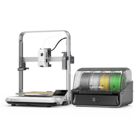 Creality Ender-3 V4 Impresora 3D Abierta - Volumen 22x22x23,5cm - Velocidad hasta 500mm/s - Calentador Ceramico de 60W - WiFi, U