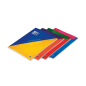 LOT de 5 Oxford School Cap I Cua A4 - Couverture souple - Carnet agrafé réversible - 4x4 60 feuilles - Couverture bicolore - Cou