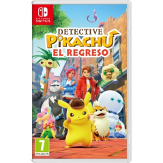 Jeu vidéo Nintendo Détective Pikachu : Le Retour sur console Nintendo Switch - Genre : Aventure narrative/Mystère - PEGI 7