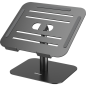 Support pour ordinateur portable Fellowes Alumia pour ordinateurs portables jusqu'à 15 pouces - Hauteur réglable de 15 à 30 cm -