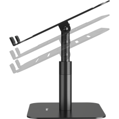 Support pour ordinateur portable Fellowes Alumia pour ordinateurs portables jusqu'à 15 pouces - Hauteur réglable de 15 à 30 cm -
