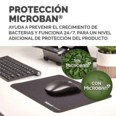 Fellowes Breyta Alfombrilla XL - Antideslizante - Proteccion Antimicrobiana - Bordes Reforzados - Fabricado con Material Recicla