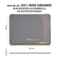 Fellowes Breyta Alfombrilla XL - Antideslizante - Proteccion Antimicrobiana - Bordes Reforzados - Fabricado con Material Recicla