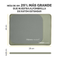 Fellowes Breyta Alfombrilla XL - Antideslizante - Proteccion Antimicrobiana - Bordes Reforzados - Fabricado con Material Recicla